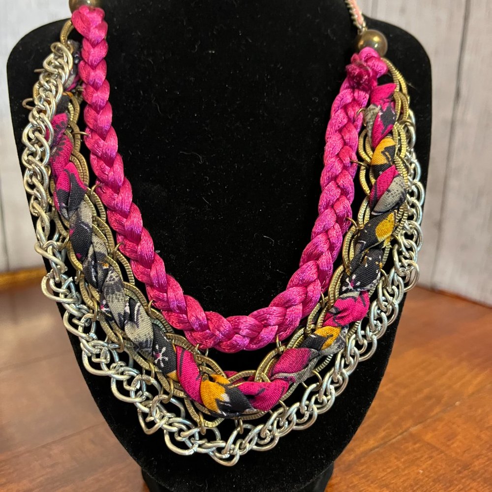 Unique Layered Statement Necklace